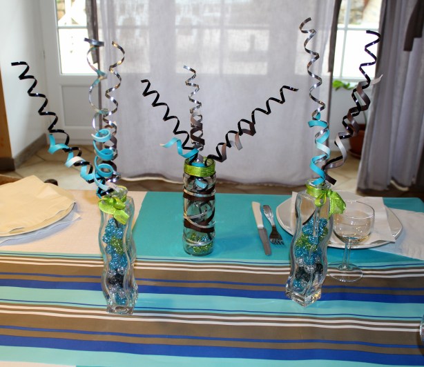 Petite déco simple pour un max d'effet sur une table ! 