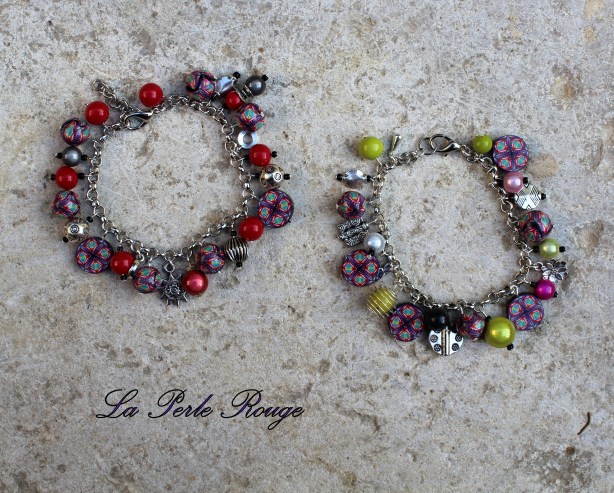 Variations en rouge et vert